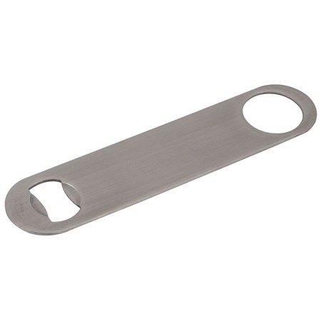 Stanton Trading Flat Bottle Opener, 7" Long, H And Held, Heavy Stainless Stee 1866